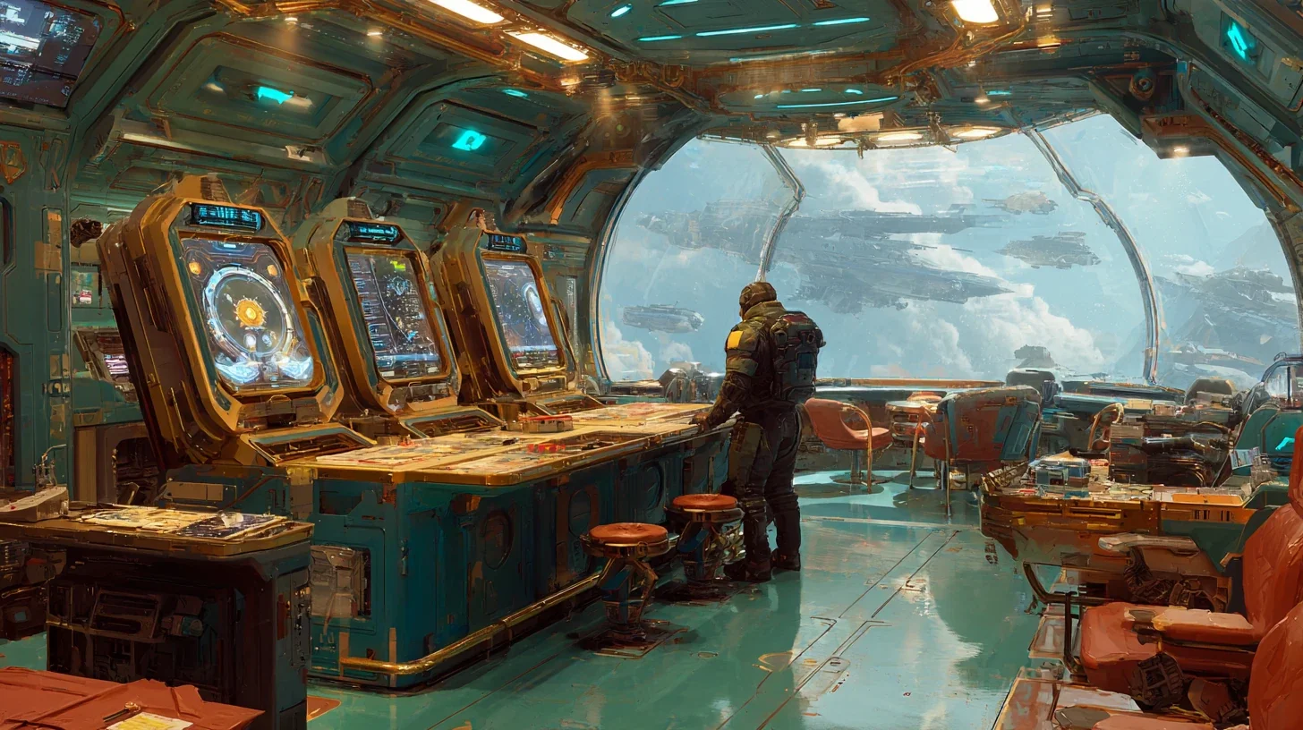 La salle de jeu de l'anneau marchand
