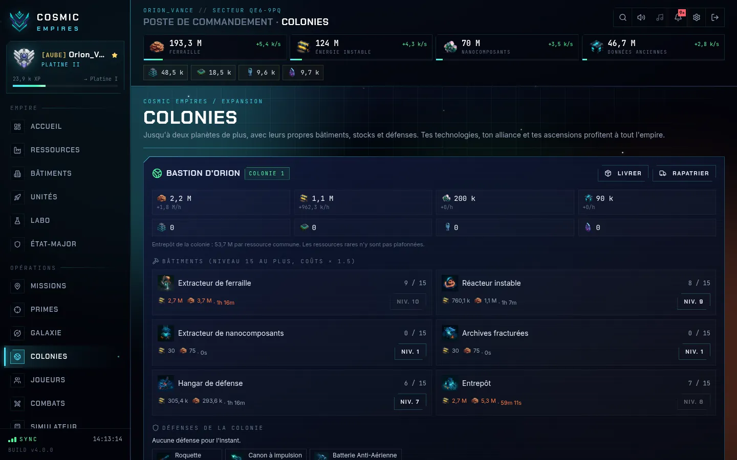 Colonies