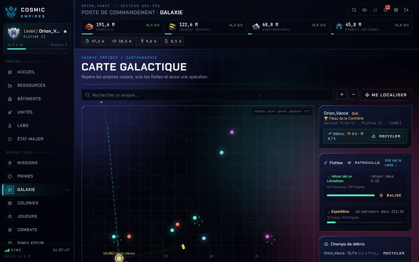 Carte galactique