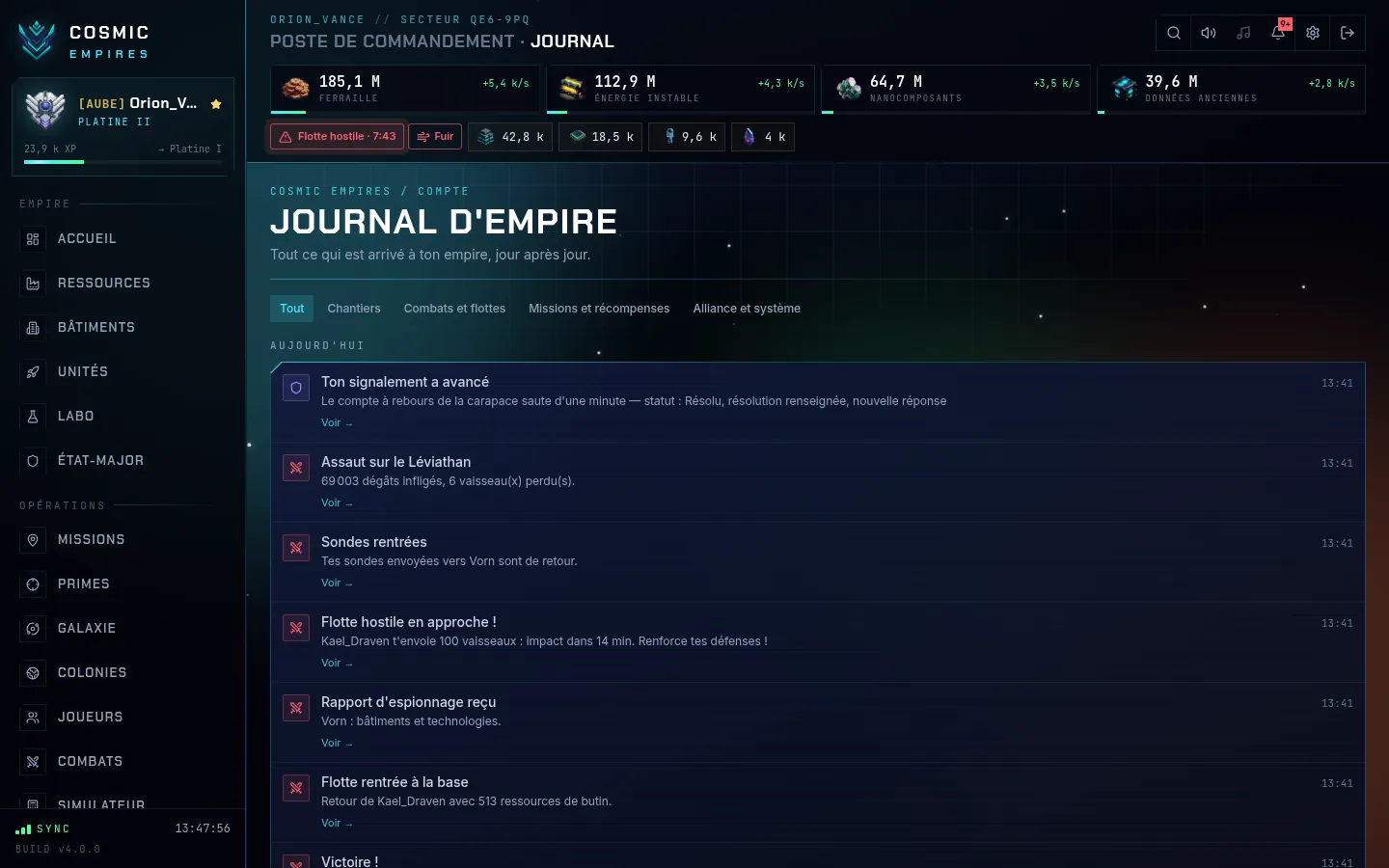 Journal d'empire