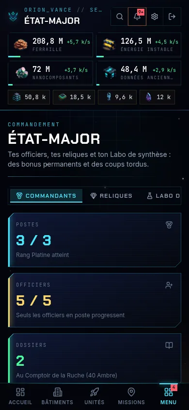 État-major mobile