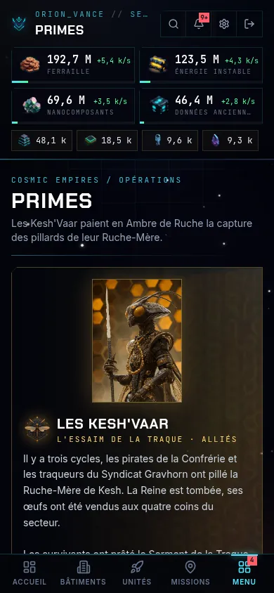 Primes mobile